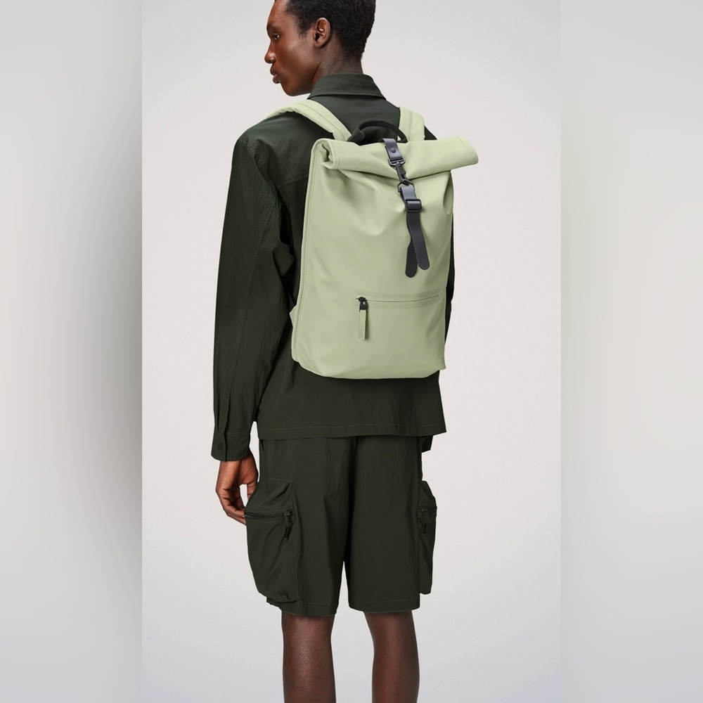 NWT -Rains - Rolltop Rucksack - Picture 2 of 6
